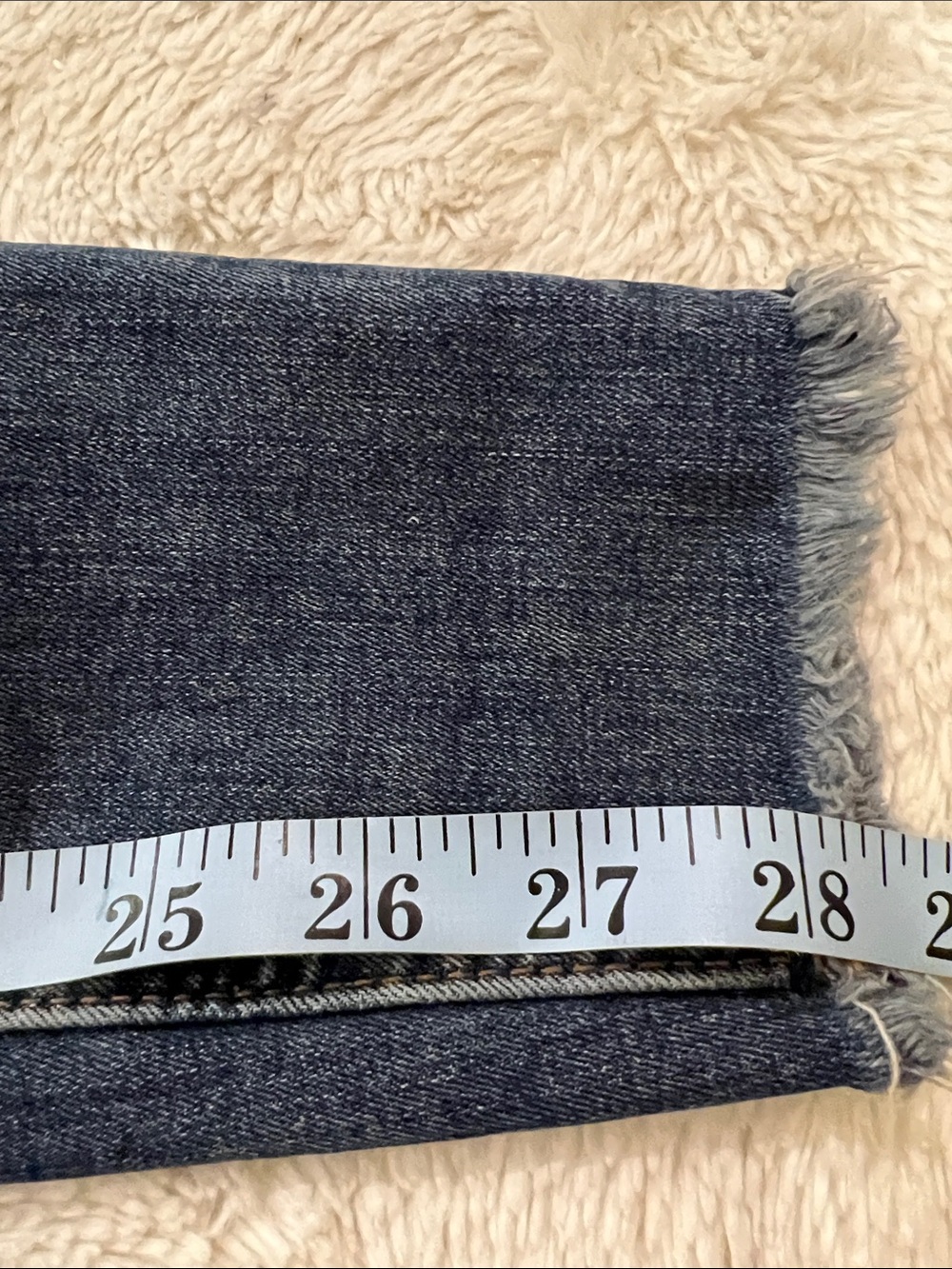 Free People Lexden Denim Bib Overalls size 27R 61855-16525125 - Picture 11 of 11
